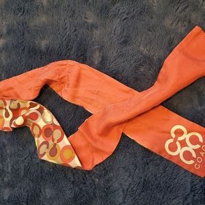 Coach Skinny Scarf